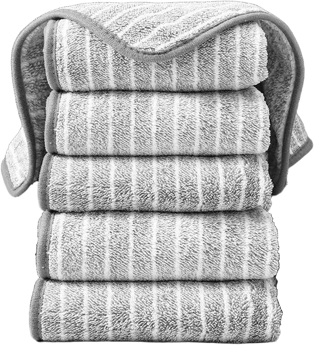 Absorbent Microfiber Cleaning Cloths Thick Quick Dry Bamboo Charcoal Fiber Towels for Car & Kitchen Non-Stick & Washable 1PC сірий колір
Absorbent Microfiber Cleaning Cloths Thick Quick Dry Bamboo Charcoal Fiber Towels for Car & Kitchen Non-Stick & Washable 1PC сірий колір