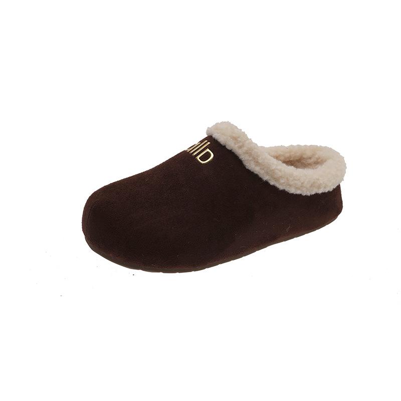 Fleece warm snow shoes wear height-increasing fluffy shoes 22 autumn and winter new thick-soled Birkenstocks cotton shoes 35 темно-коричневого
Fleece warm snow shoes wear height-increasing fluffy shoes 22 autumn and winter new thick-soled Birkenstocks cotton shoes 35 темно-коричневого