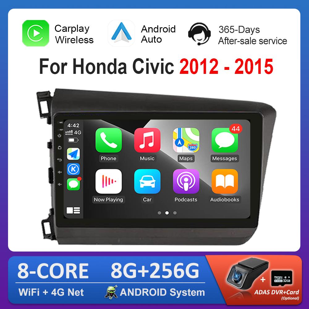 Navigation GPS 9 Car Android Intelligent System for Honda Civic 2012 - 2015 Video Multimedia Player Touch Screen WiFi 4G BT
Navigation GPS 9 Car Android Intelligent System for Honda Civic 2012 - 2015 Video Multimedia Player Touch Screen WiFi 4G BT