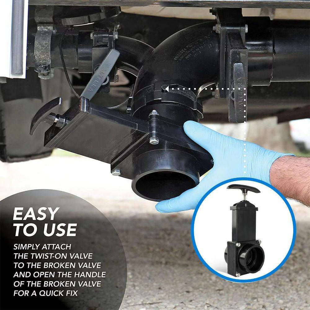 Stainless Steel RV Sewage Collector Plastic RV Modification Accessories Gate Valve Style-A
Stainless Steel RV Sewage Collector Plastic RV Modification Accessories Gate Valve Style-A