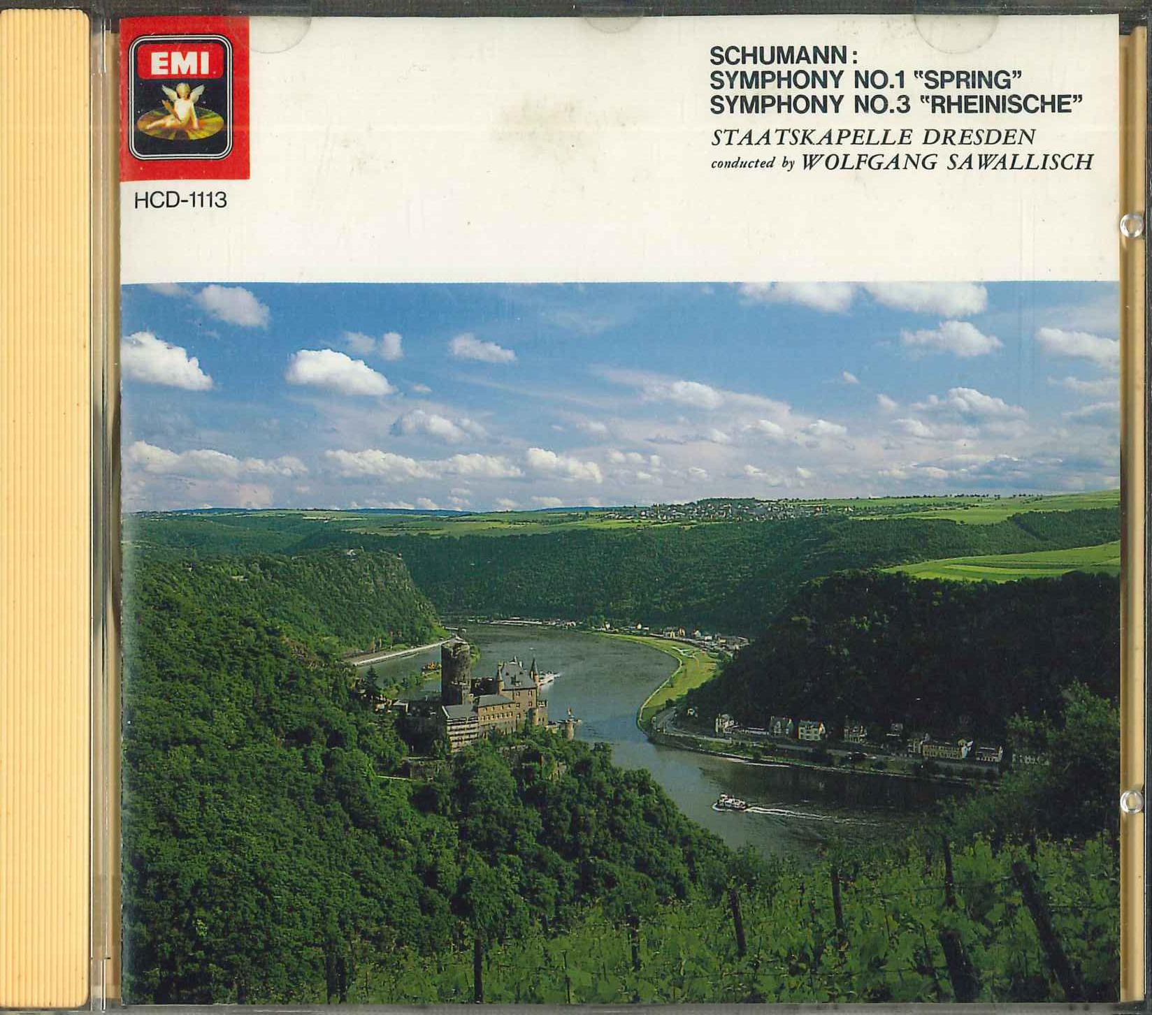 CD WOLFGANG SAWALLISCH - Schumann Symphony No.1 Spring / No. HCD1113 EMI Japan Classical Used
CD WOLFGANG SAWALLISCH - Schumann Symphony No.1 Spring / No. HCD1113 EMI Japan Classical Used