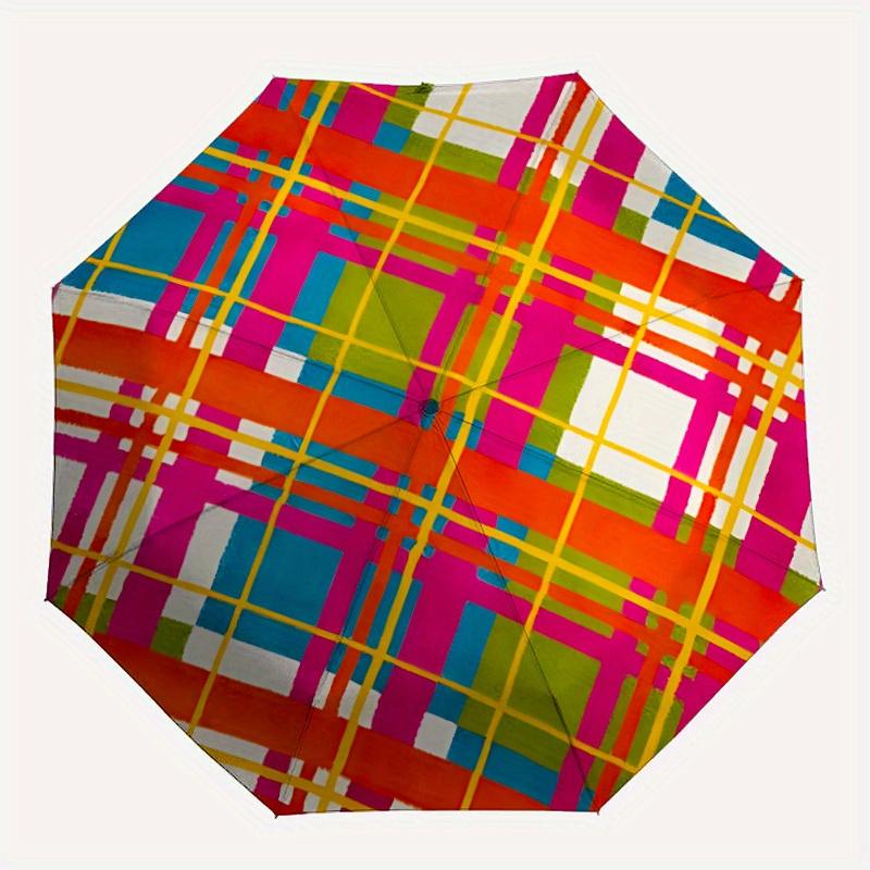 1pc Colorful Plaid Pattern Automatic Open/Close Umbrella, Portable Folding umbrella for Everyday Use yy250826052
1pc Colorful Plaid Pattern Automatic Open/Close Umbrella, Portable Folding umbrella for Everyday Use yy250826052
