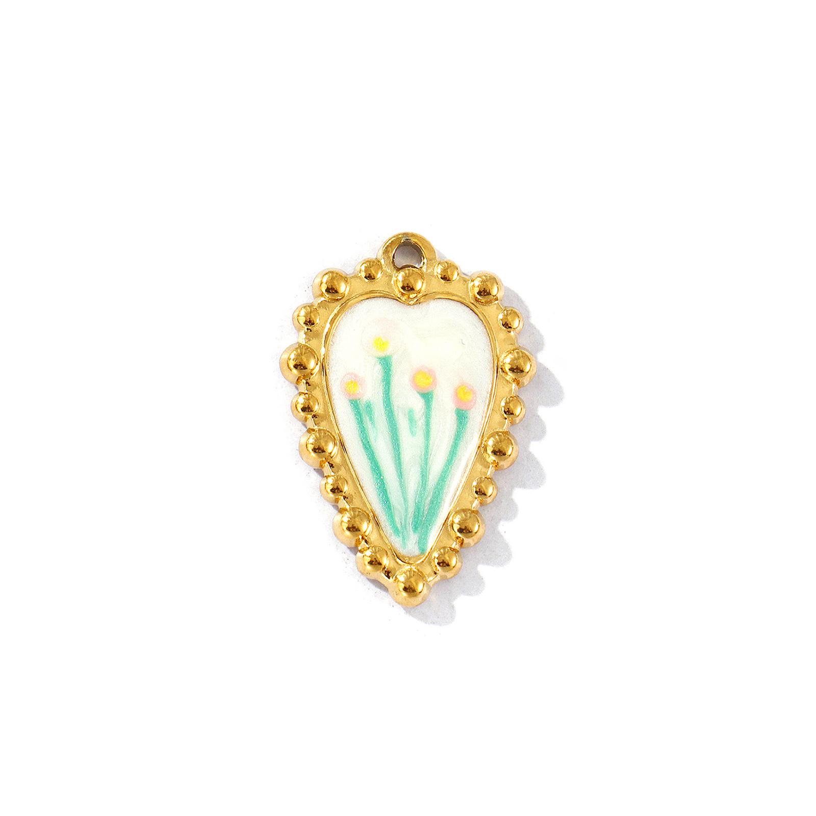 2 PCs 304 Stainless Steel Charms 18K Gold Plated Multicolor Enamel Sunflower Pearlized Pendants For DIY Necklace Jewelry Making
2 PCs 304 Stainless Steel Charms 18K Gold Plated Multicolor Enamel Sunflower Pearlized Pendants For DIY Necklace Jewelry Making