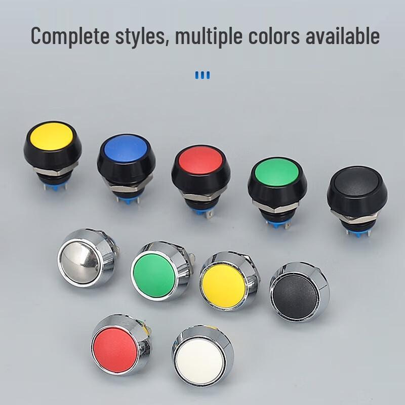 SMVP Black Ball Head Metal Momentary Push Button Switch CN plug (adapter included)
SMVP Black Ball Head Metal Momentary Push Button Switch CN plug (adapter included)