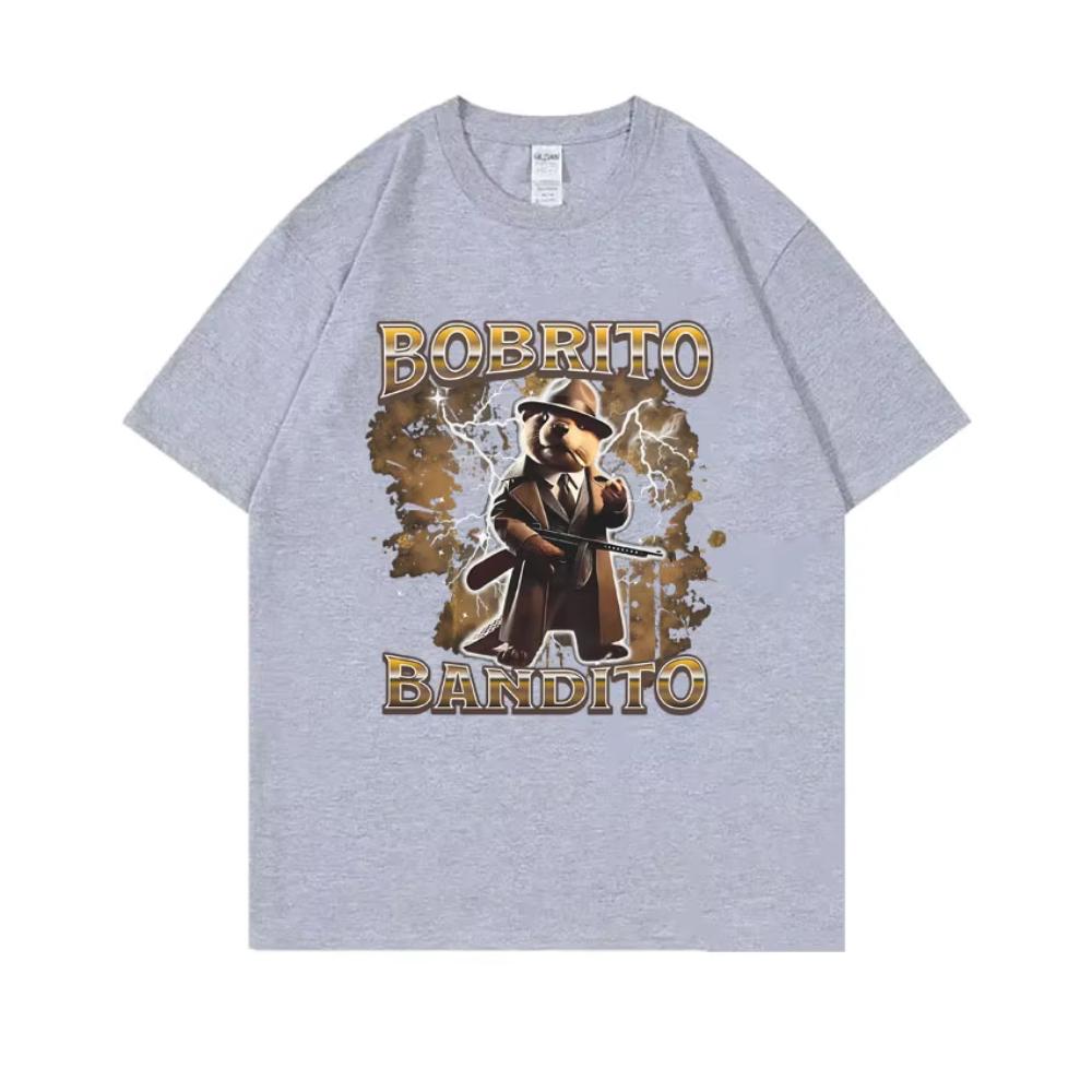 Italian Brainrot Bobrito Bandito Tshirts Capybara Funny Meme T Shirt Unisex Women Fashion Casual Humor Oversized Male Short Sleeve 4XL
Italian Brainrot Bobrito Bandito Tshirts Capybara Funny Meme T Shirt Unisex Women Fashion Casual Humor Oversized Male Short Sleeve 4XL