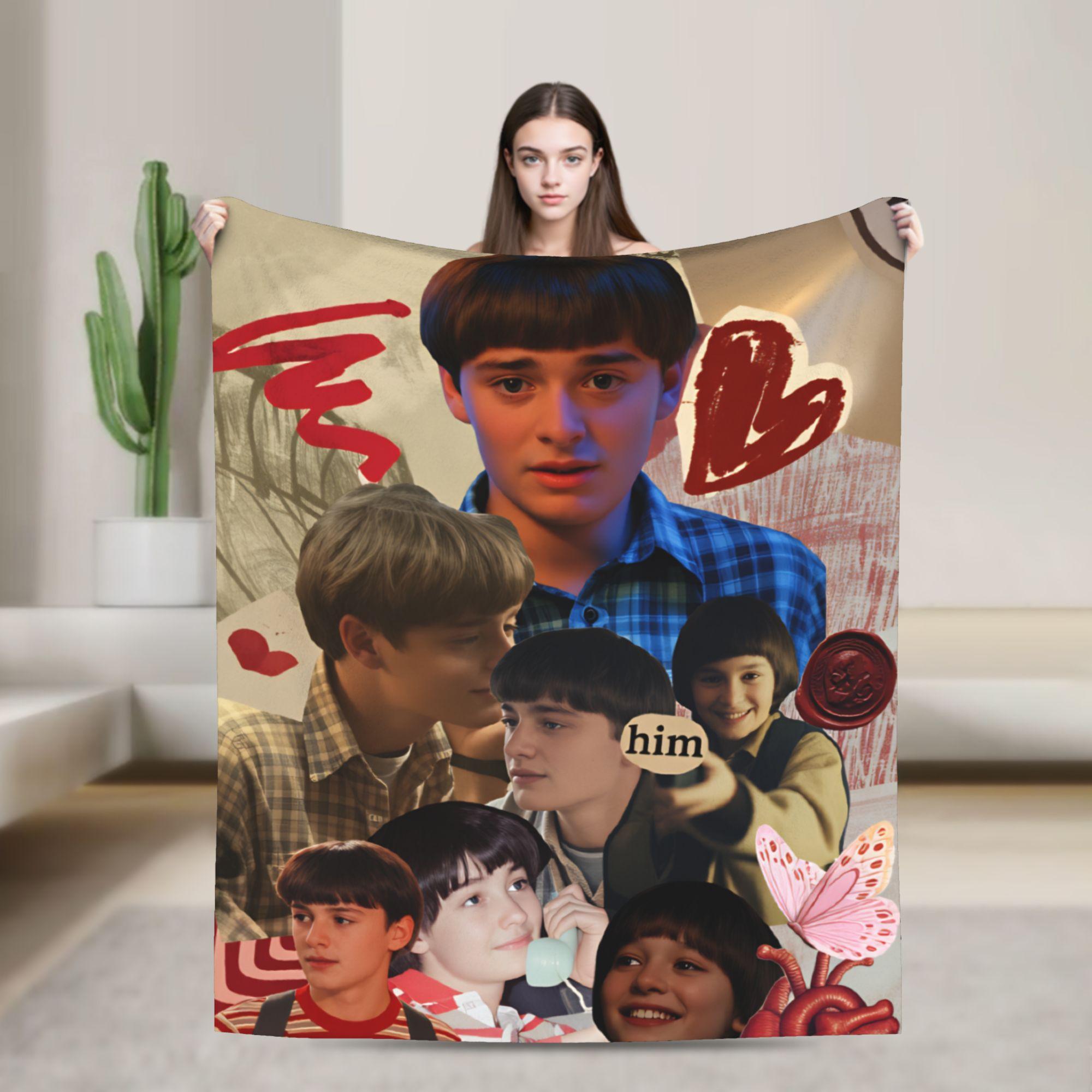 Will Byers Flannel Blanket Warm Throw Blanket for Living Room Airplane Travel Pattern Bedspread Sofa Bed Cover 75x90cm
Will Byers Flannel Blanket Warm Throw Blanket for Living Room Airplane Travel Pattern Bedspread Sofa Bed Cover 75x90cm