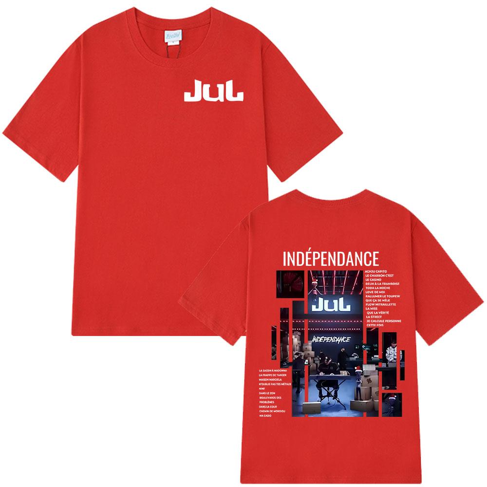 Rapper Jul Album Independance Merch T Shirt Unisexs Clothing Fashion Hip Hop Tshirt Casual Cotton Short Sleeve Oversized Tshirts S
Rapper Jul Album Independance Merch T Shirt Unisexs Clothing Fashion Hip Hop Tshirt Casual Cotton Short Sleeve Oversized Tshirts S