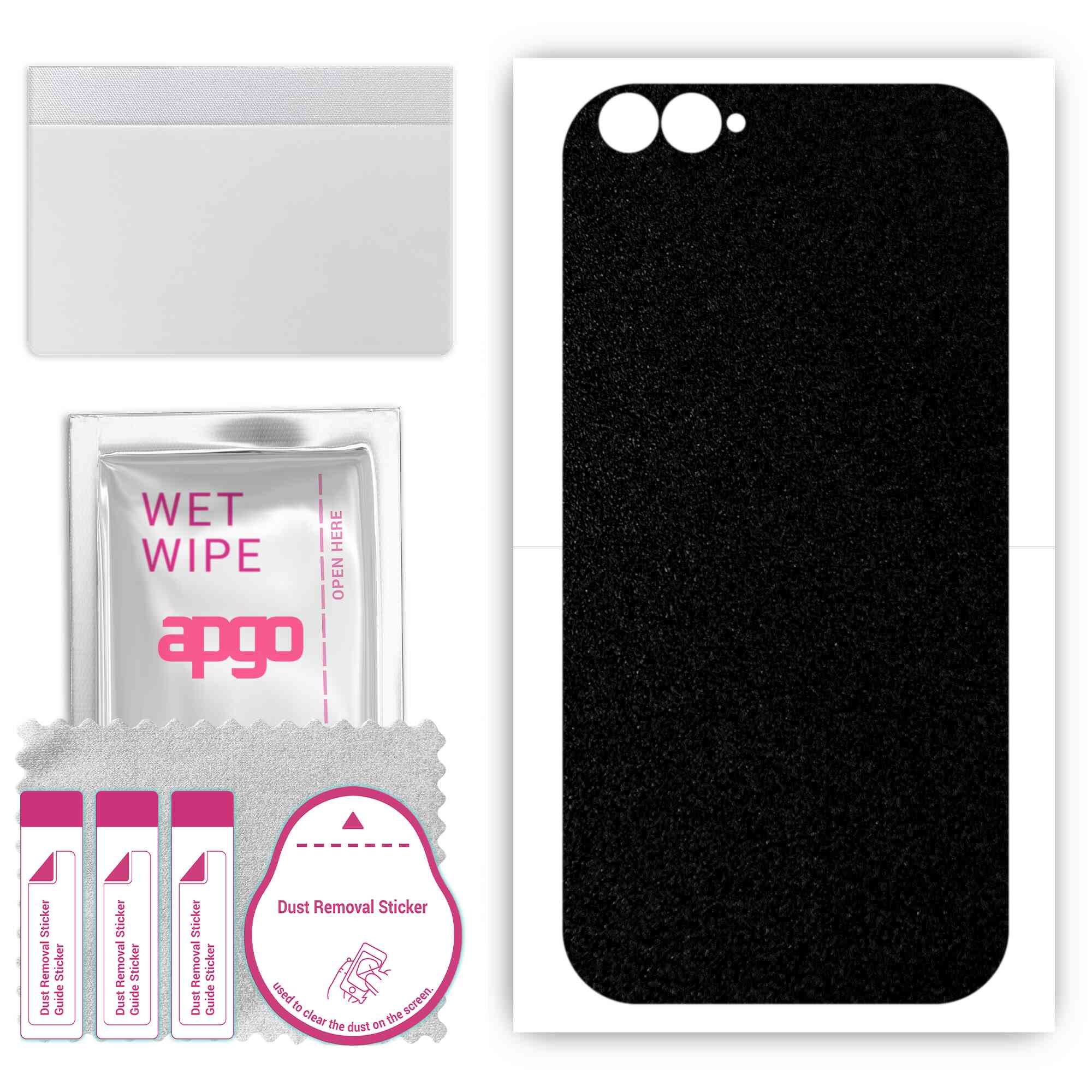 apgo Protective Skin Sticker for the back compatible with Doogee X30, Wrap Film, Foil, Vinyl - Pattern Matte Black
apgo Protective Skin Sticker for the back compatible with Doogee X30, Wrap Film, Foil, Vinyl - Pattern Matte Black