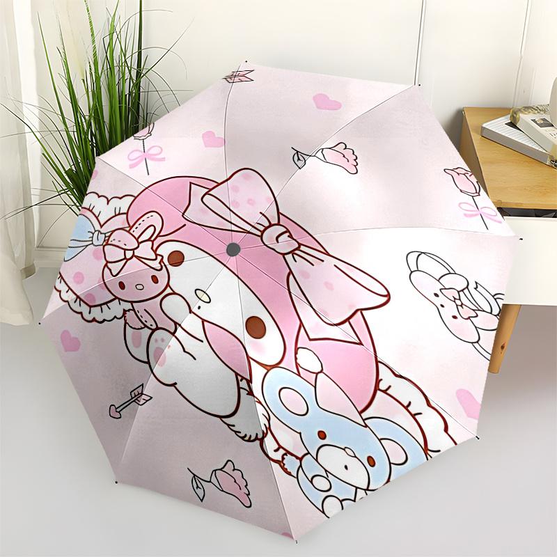 1pc My Melody Automatic Folding Umbrella - Portable 3-Fold Design with Iron Frame - Perfect Gift for Fans, Travelers, Everyday Use - Ideal Festival Pr
1pc My Melody Automatic Folding Umbrella - Portable 3-Fold Design with Iron Frame - Perfect Gift for Fans, Travelers, Everyday Use - Ideal Festival Pr