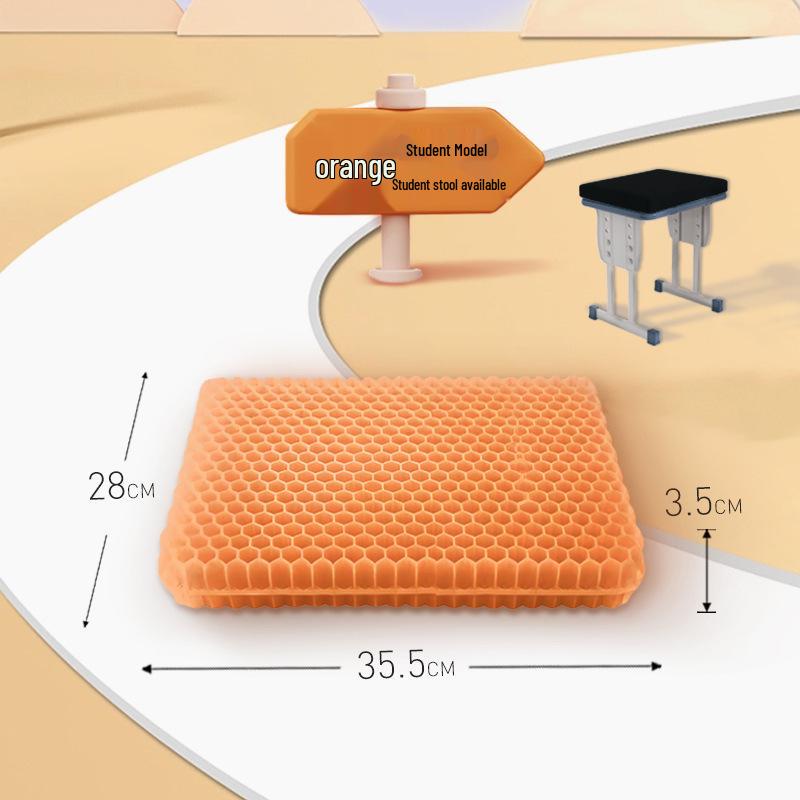 Дышащая гелевая подушка-соты для долгого сидения – Ледяная прохлада для офиса и автомобиля Ultra Flexible - Ultra Breathable
Дышащая гелевая подушка-соты для долгого сидения – Ледяная прохлада для офиса и автомобиля Ultra Flexible - Ultra Breathable