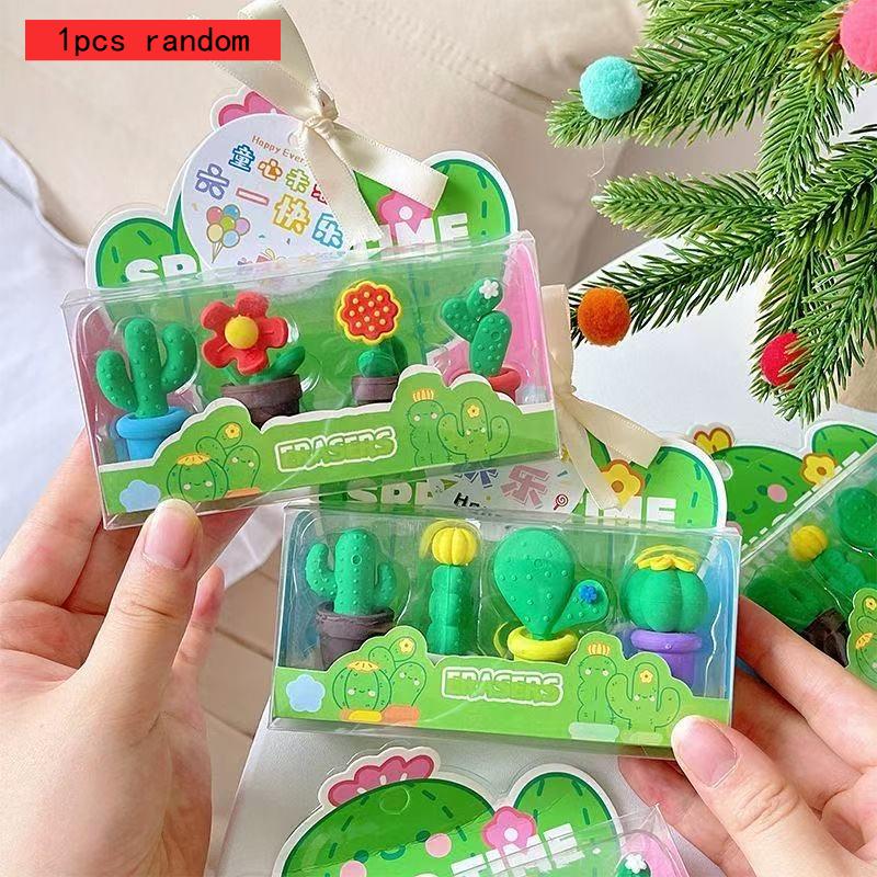 Office School Supplies Cactus succulent eraser potted plant cute cactus flower removable and wiped clean Kawai stationery lovely
Office School Supplies Cactus succulent eraser potted plant cute cactus flower removable and wiped clean Kawai stationery lovely