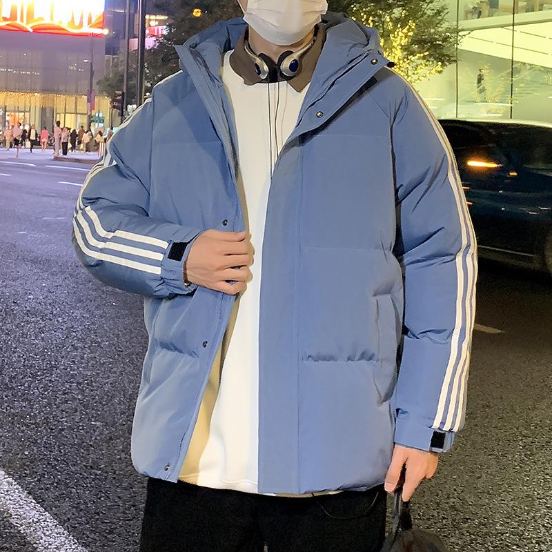 Зимняя новая толстовка с капюшоном, три полоски, свободная, хлопковая, модные короткие зимние хлопковые куртки, мужские универсальные куртки M
Зимняя новая толстовка с капюшоном, три полоски, свободная, хлопковая, модные короткие зимние хлопковые куртки, мужские универсальные куртки M