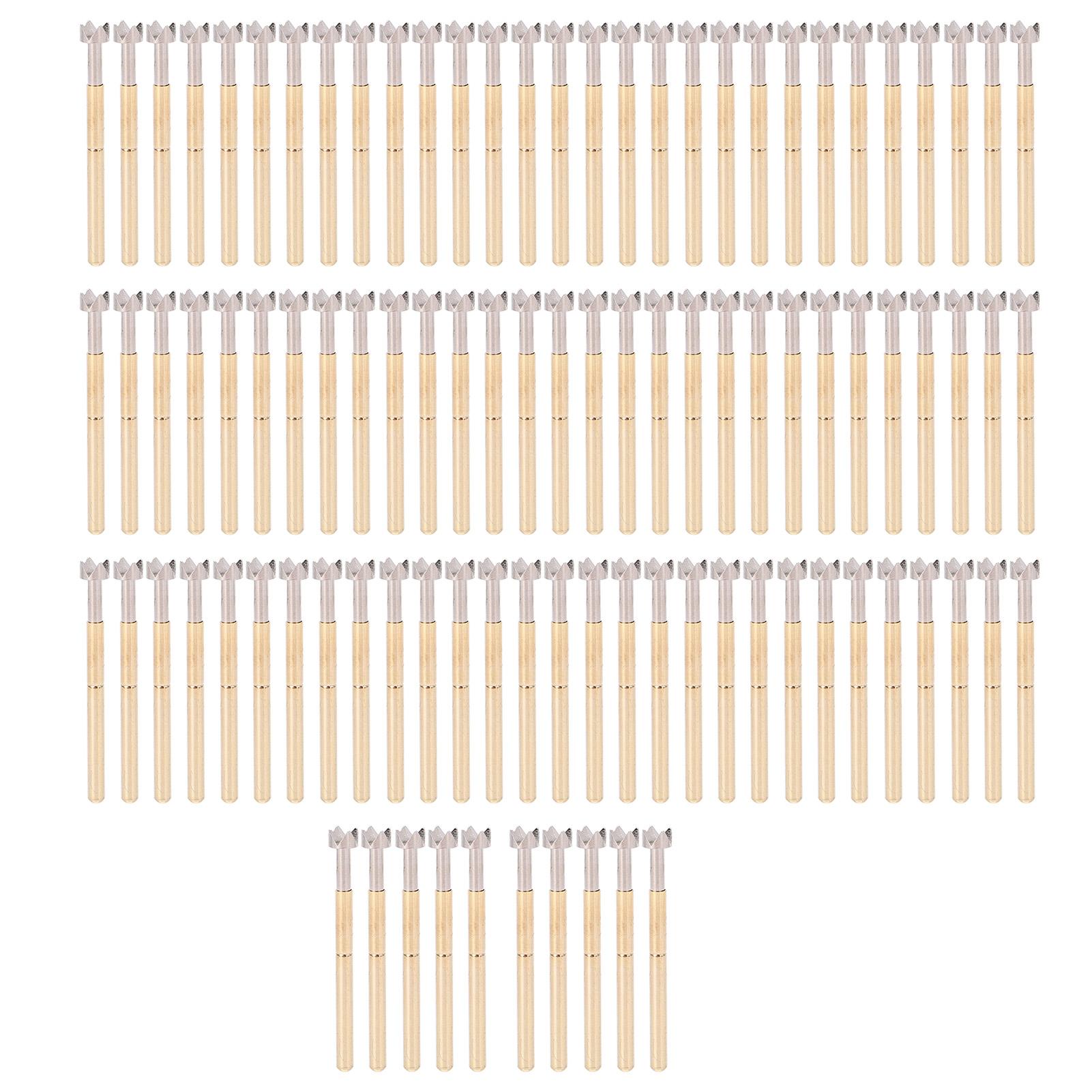 100pcs Pogo Pin 4 Claws Plum Head Type Brass Material 2.36mm0.1in Tube Diameter 34mm1.3in Length
100pcs Pogo Pin 4 Claws Plum Head Type Brass Material 2.36mm0.1in Tube Diameter 34mm1.3in Length