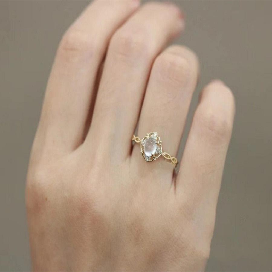 Natural Chalcedony Jade Ring Adjustable Band Smooth Polished Surface Handmade Craftsmanship Unique Design for Daily Wear and Gift One Size
Natural Chalcedony Jade Ring Adjustable Band Smooth Polished Surface Handmade Craftsmanship Unique Design for Daily Wear and Gift One Size