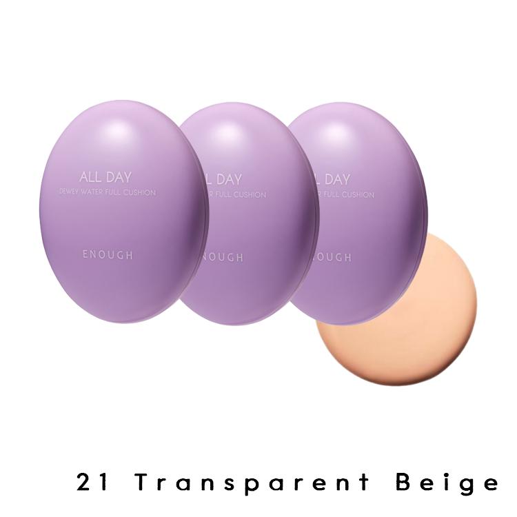Достатньо зволожуючий кушон на весь день Enough All Day Dewy Water Full Cushion SPF50 PA++++ 12г + Запасний блок 12г (6 Варіанти) #No. 21 x 3pcs
Достатньо зволожуючий кушон на весь день Enough All Day Dewy Water Full Cushion SPF50 PA++++ 12г + Запасний блок 12г (6 Варіанти) #No. 21 x 3pcs