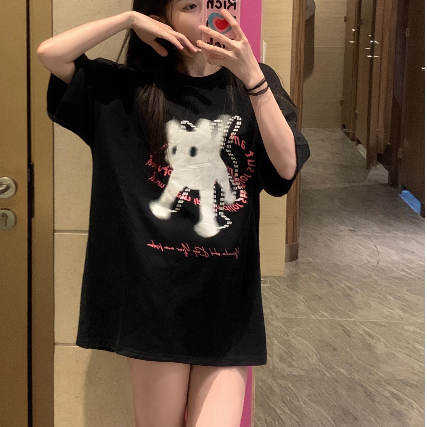 Летняя мода женские футболки винтажные забавные мультяшные принты графические футболки женские Harajuku повседневные свободные рубашки y2k топы одежда футболка женская уличная одежда M чёрный
Летняя мода женские футболки винтажные забавные мультяшные принты графические футболки женские Harajuku повседневные свободные рубашки y2k топы одежда футболка женская уличная одежда M чёрный