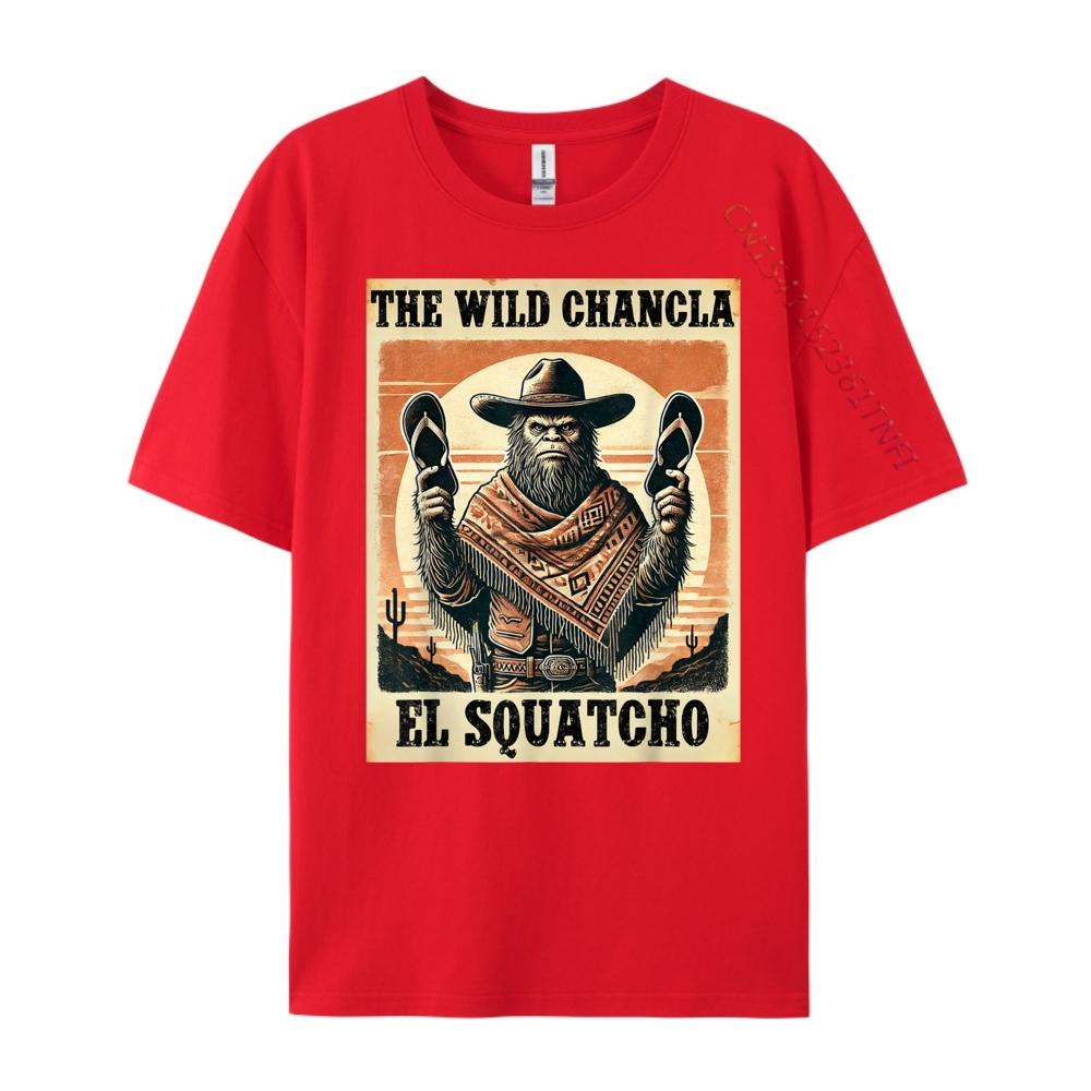 Funny Mexican Bigfoot El Squatcho The Wild Chancla Men s T-Shirts High Quality Vintage S
Funny Mexican Bigfoot El Squatcho The Wild Chancla Men s T-Shirts High Quality Vintage S