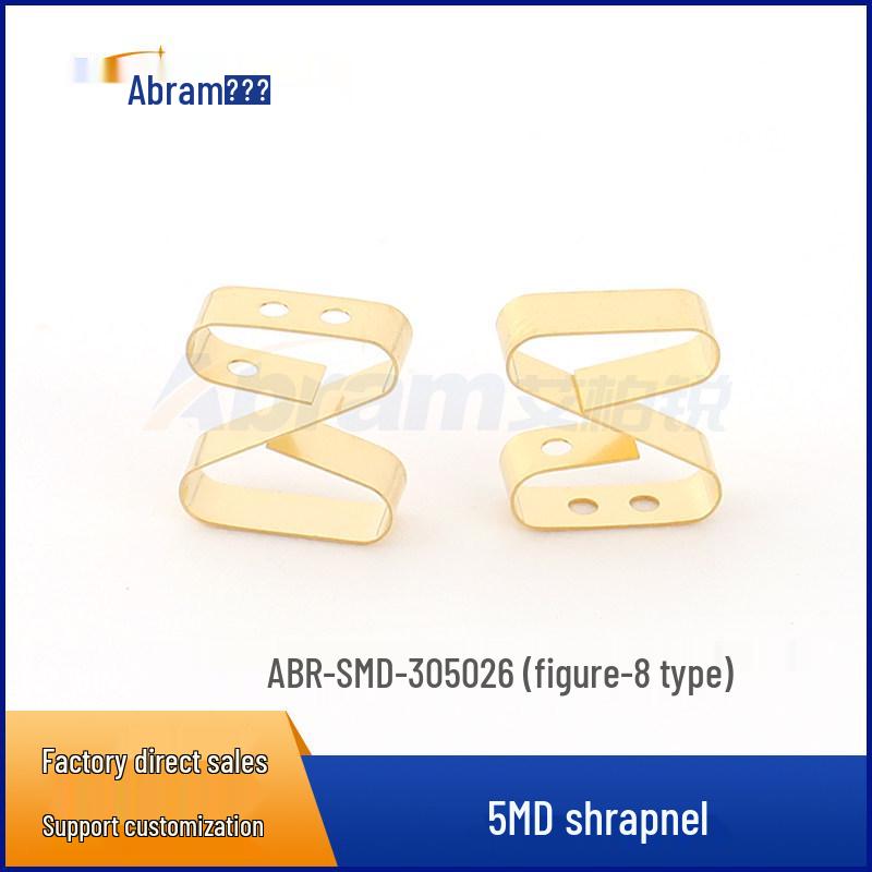 Automotive SMD Surface Mount Contact Spring for Electromagnetic Shielding, 8-Shaped 305026
Automotive SMD Surface Mount Contact Spring for Electromagnetic Shielding, 8-Shaped 305026