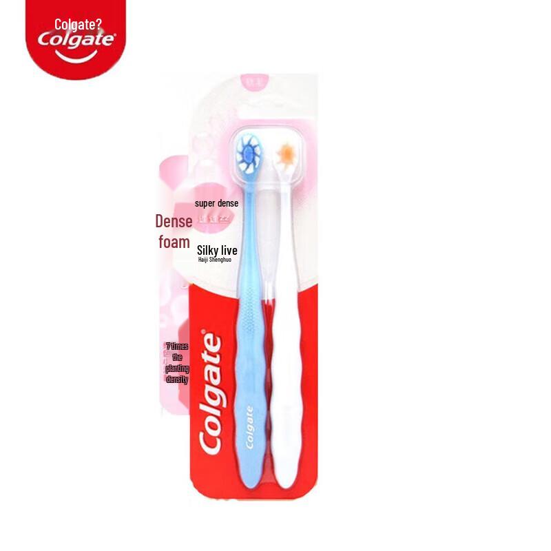 Colgate Ultra-Dense Fluffy Silk Soft Toothbrush
Colgate Ultra-Dense Fluffy Silk Soft Toothbrush