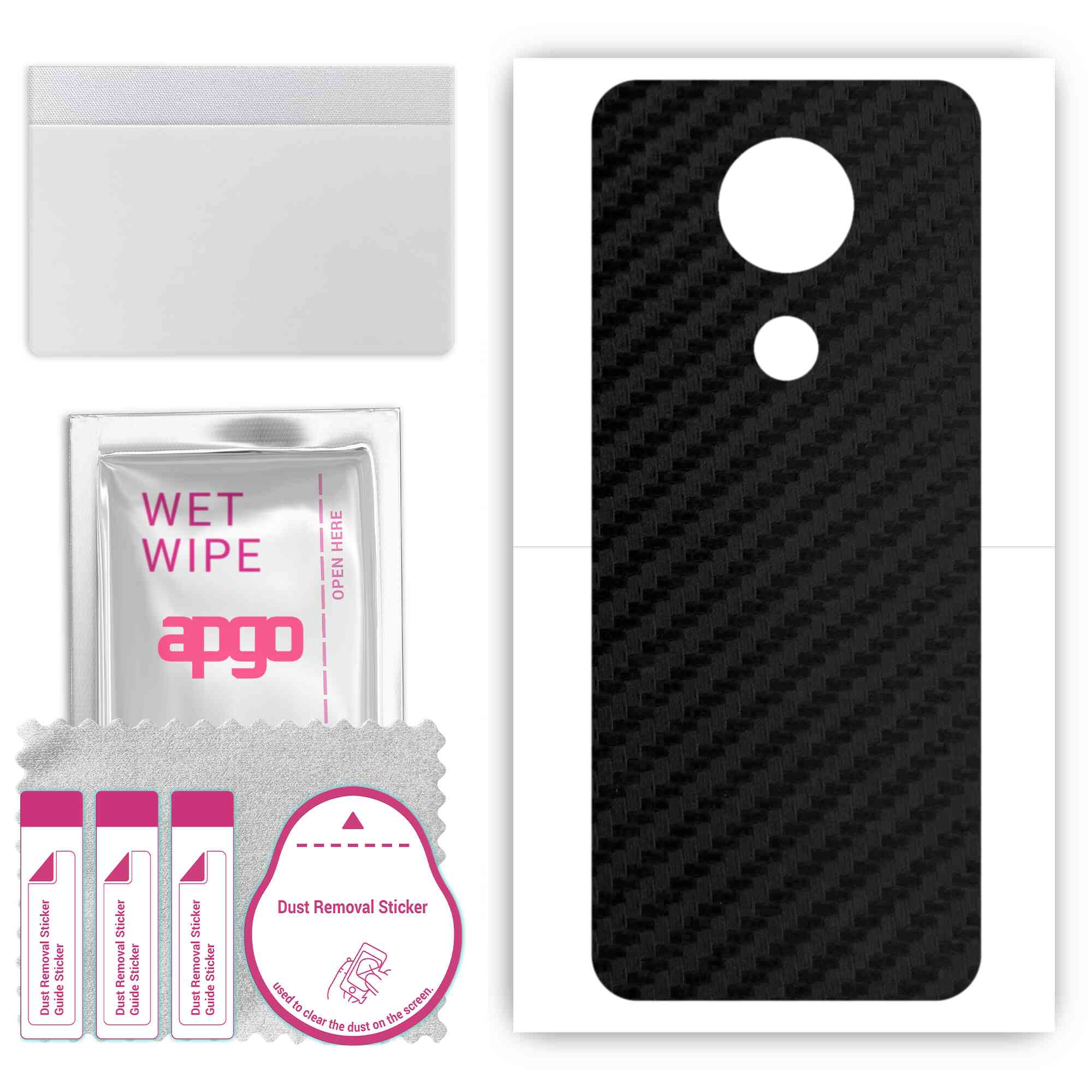 apgo Protective Skin Sticker for the back compatible with Nokia C5 Endi, Wrap Film, Foil, Vinyl - Pattern Carbon Black
apgo Protective Skin Sticker for the back compatible with Nokia C5 Endi, Wrap Film, Foil, Vinyl - Pattern Carbon Black