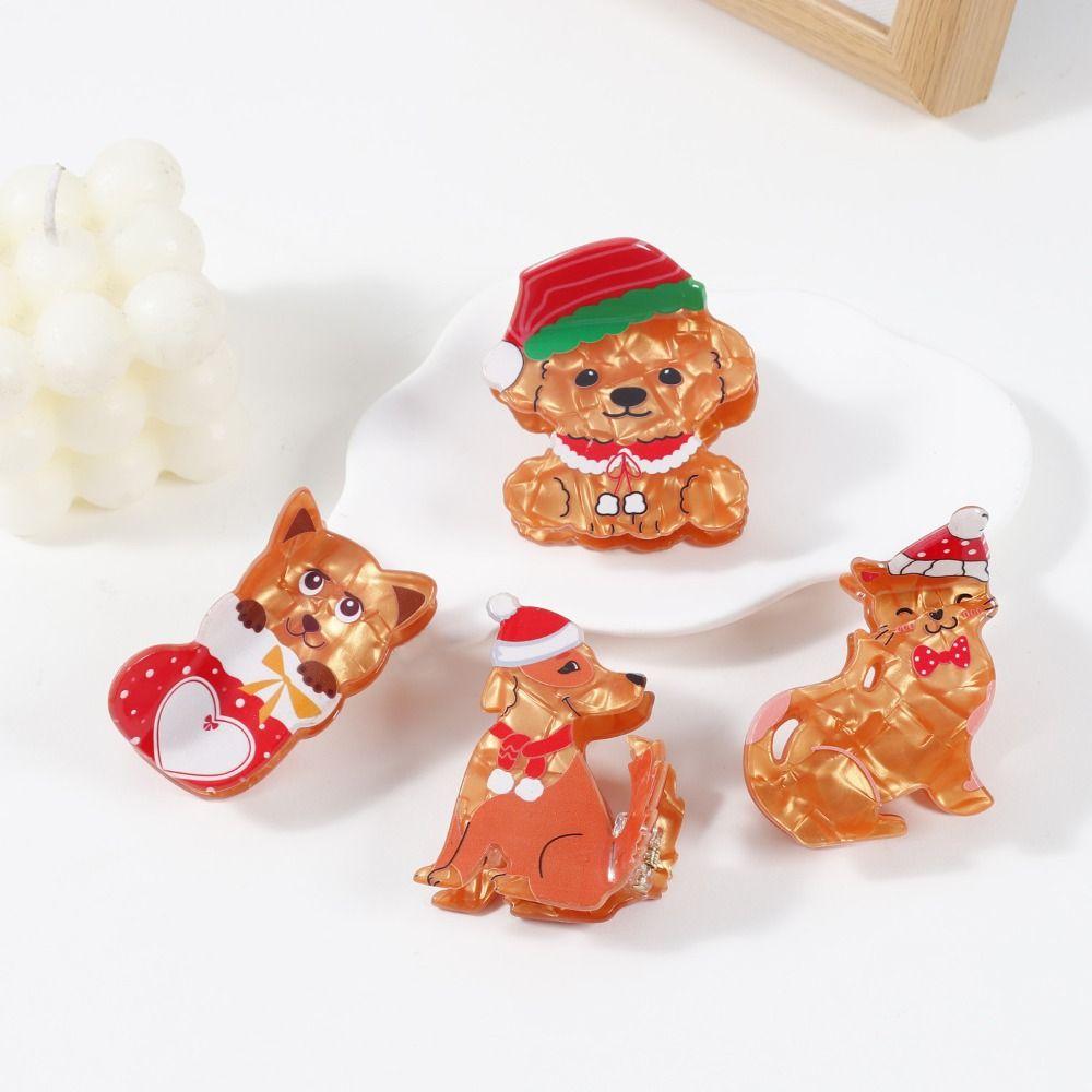 Puppy Animal Dog Hair Claw PVC Christmas Shark Clip Kawaii Cat Hair Clip Festival Style A
Puppy Animal Dog Hair Claw PVC Christmas Shark Clip Kawaii Cat Hair Clip Festival Style A