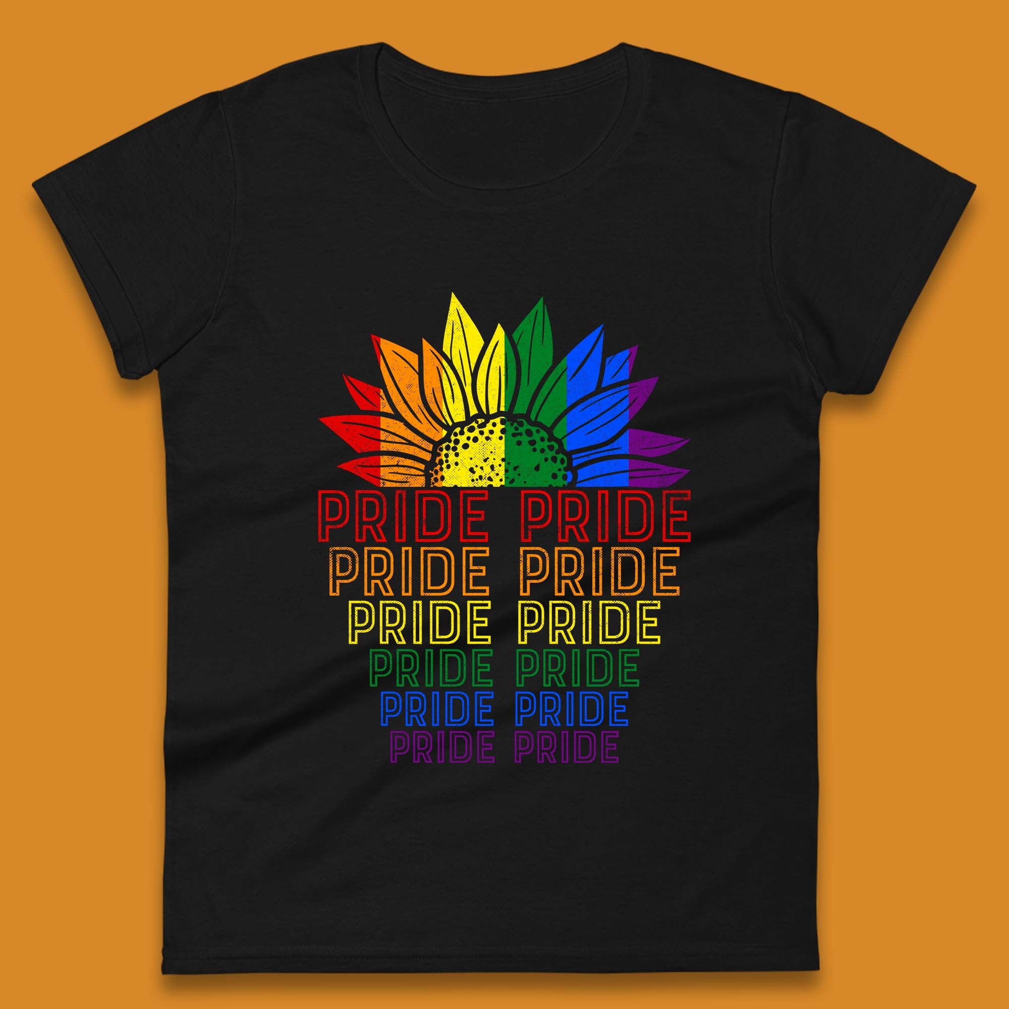 LGBT Pride Sunflower Womens T-Shirt Mens Tops Tees Unisex S
LGBT Pride Sunflower Womens T-Shirt Mens Tops Tees Unisex S