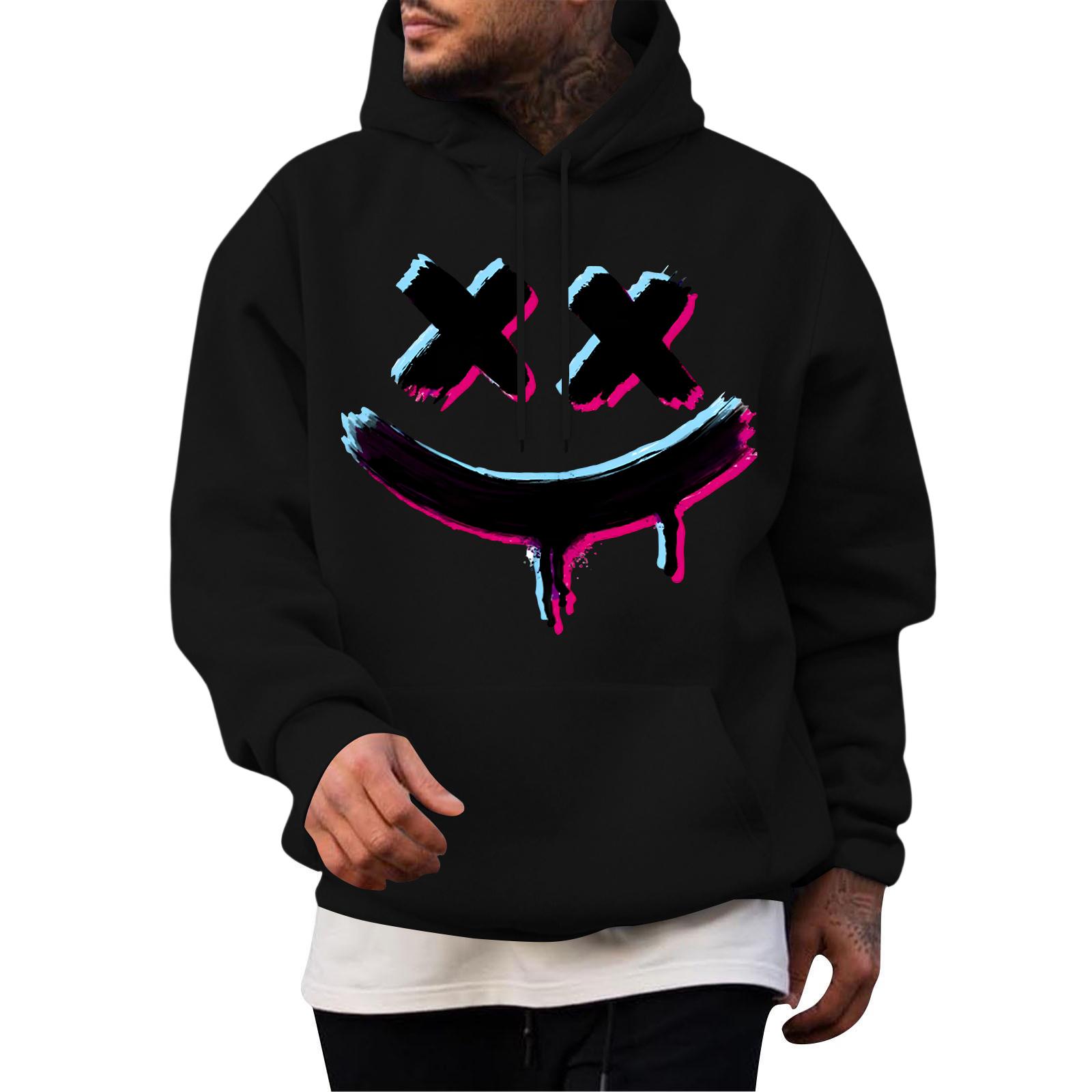 Мужская повседневная толстовка модная толстовка с капюшоном для отдыха топы подростковая уличная мода рубашка с длинным рукавом теплая L чёрный
Мужская повседневная толстовка модная толстовка с капюшоном для отдыха топы подростковая уличная мода рубашка с длинным рукавом теплая L чёрный