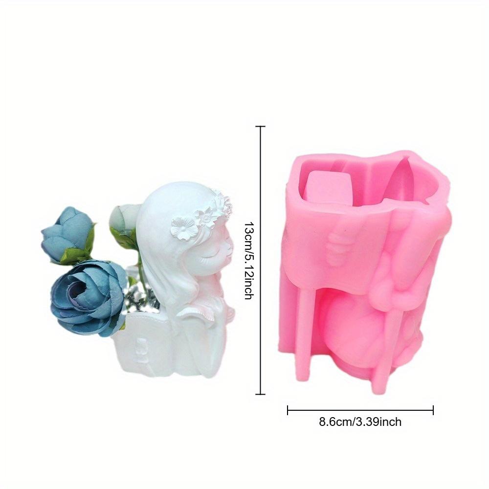 Silicone Cement Mold for Creative Crafts Backpack Girl Short Mouth Vase Ashtray Pen Holder DIY Flower Arrangement
Silicone Cement Mold for Creative Crafts Backpack Girl Short Mouth Vase Ashtray Pen Holder DIY Flower Arrangement