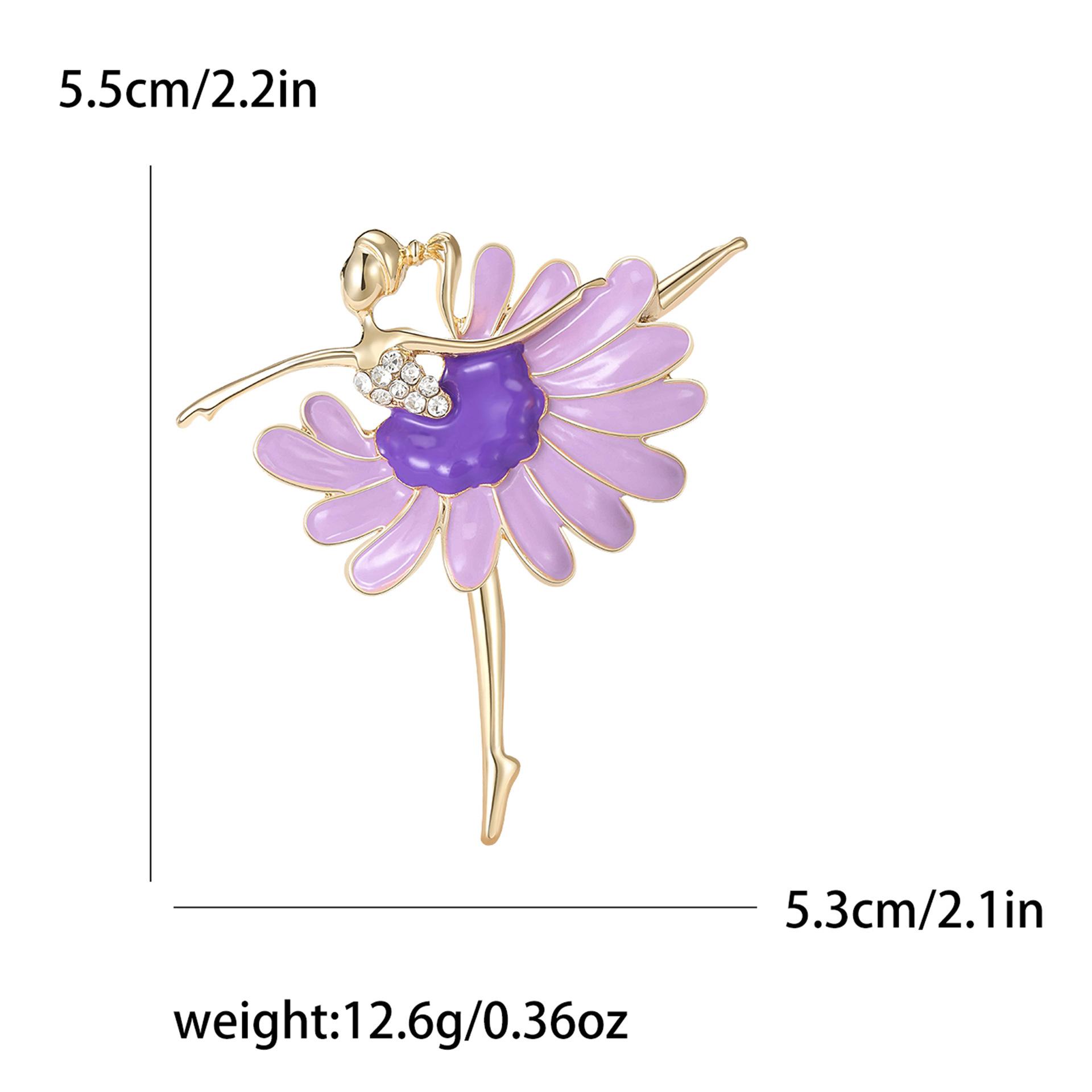 Брошь Аксессуары Брошь Балерина Сплав Масляная Капля, Темперамент Аксессуары для Одежды Брошь-булавка
Брошь Аксессуары Брошь Балерина Сплав Масляная Капля, Темперамент Аксессуары для Одежды Брошь-булавка