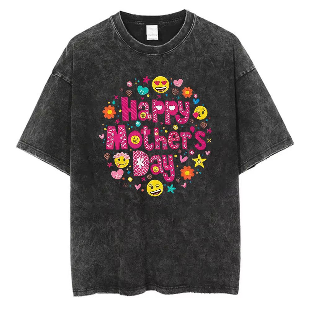 Casual Stylish Mother T Shirt Women Vintage Wash Short Sleeve Tops Trendy Funny Graphic Tee for Mothers Day Gift S
Casual Stylish Mother T Shirt Women Vintage Wash Short Sleeve Tops Trendy Funny Graphic Tee for Mothers Day Gift S