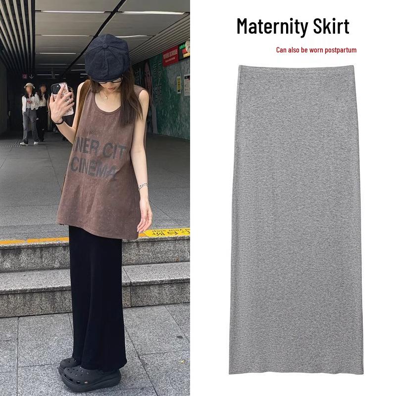 Korean Style Maternity Slimming Hip-Wrap Long Skirt - Summer Casual Straight Skirt Large серый
Korean Style Maternity Slimming Hip-Wrap Long Skirt - Summer Casual Straight Skirt Large серый