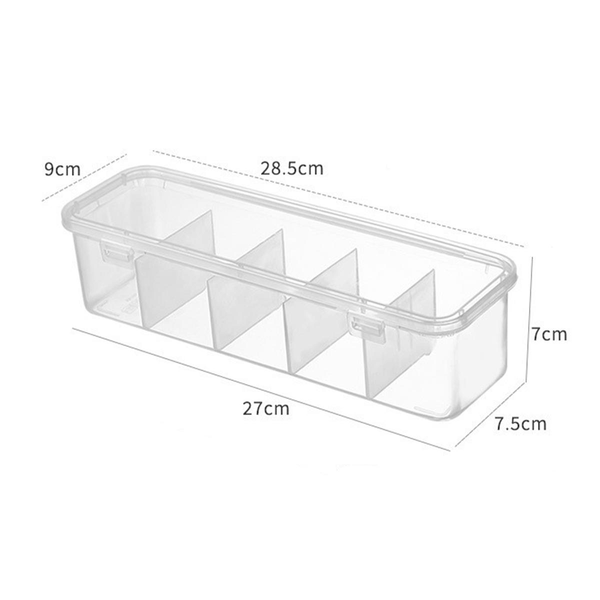 Transparent compartment storage box data cable classification box household organization box underwear and socks storage box 28.5x9x7cm чистый
Transparent compartment storage box data cable classification box household organization box underwear and socks storage box 28.5x9x7cm чистый