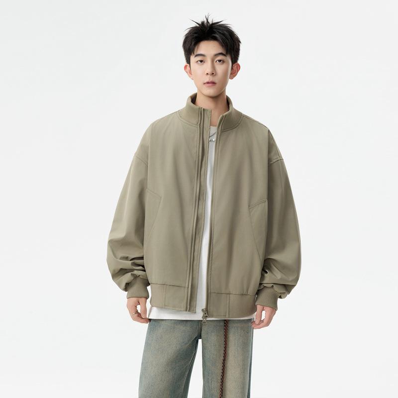 Men s Spring and Autumn Casual Stand Collar Jacket Men s Handsome Korean Fashion Versatile Jacket Men 3XL
Men s Spring and Autumn Casual Stand Collar Jacket Men s Handsome Korean Fashion Versatile Jacket Men 3XL