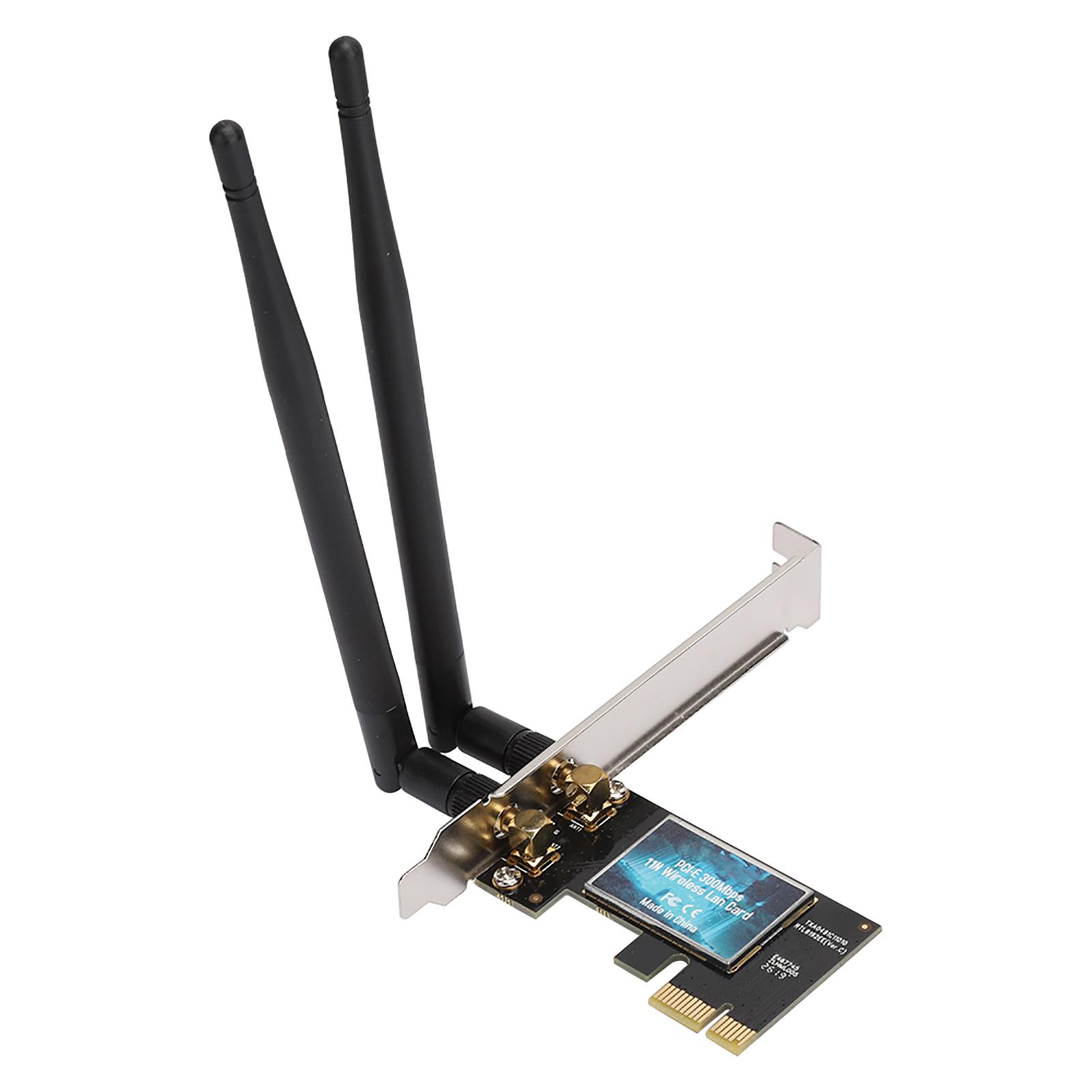 EDUP Network Card Wireless PCIE 300Mbps Computer Accessories EP9626
EDUP Network Card Wireless PCIE 300Mbps Computer Accessories EP9626