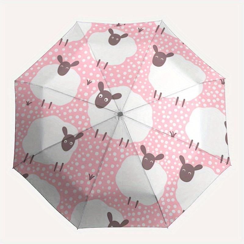 1pc Sheep-patterned Automatic Opening/closing Umbrella with Auto Open/Close, Windproof, Foldable Sunshade, Perfect Gift for Friends, Durable
1pc Sheep-patterned Automatic Opening/closing Umbrella with Auto Open/Close, Windproof, Foldable Sunshade, Perfect Gift for Friends, Durable