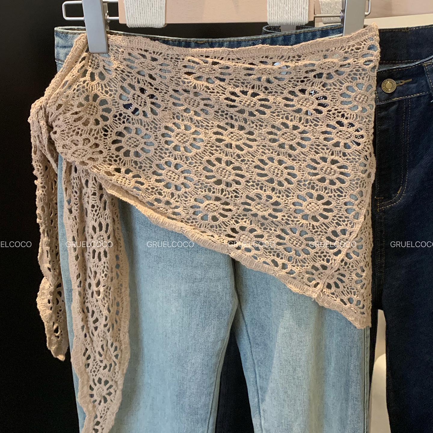 Korean Crochet Irregular Hollow Triangle Shawl - Women s Summer Lightweight Versatile Artistic Layered Scarf and Decoration. 155 цветочный/кофейный
Korean Crochet Irregular Hollow Triangle Shawl - Women s Summer Lightweight Versatile Artistic Layered Scarf and Decoration. 155 цветочный/кофейный