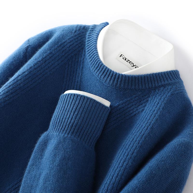 Men s 100% Wool Thick Knit Sweater - Round Neck, Comfortable, Loose Fit, Perfect for Autumn and Winter. S
Men s 100% Wool Thick Knit Sweater - Round Neck, Comfortable, Loose Fit, Perfect for Autumn and Winter. S