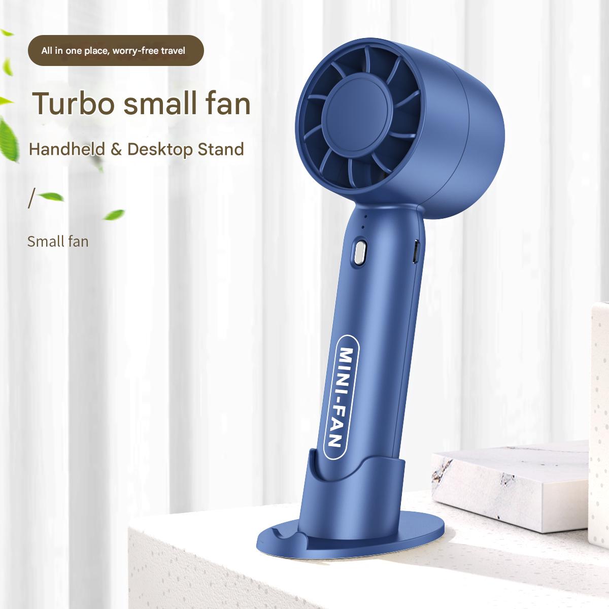 Turbo handheld small fan USB charging mini outdoor portable lightweight desktop stand with long-lasting battery life
Turbo handheld small fan USB charging mini outdoor portable lightweight desktop stand with long-lasting battery life