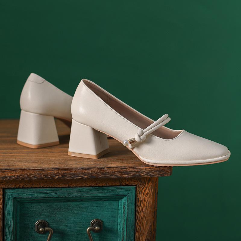 Leather flat for Huizhou women s shoes Su Yinyin same thick heel single shoes women s Korean version of spring new high heels 40 абрикосовий
Leather flat for Huizhou women s shoes Su Yinyin same thick heel single shoes women s Korean version of spring new high heels 40 абрикосовий