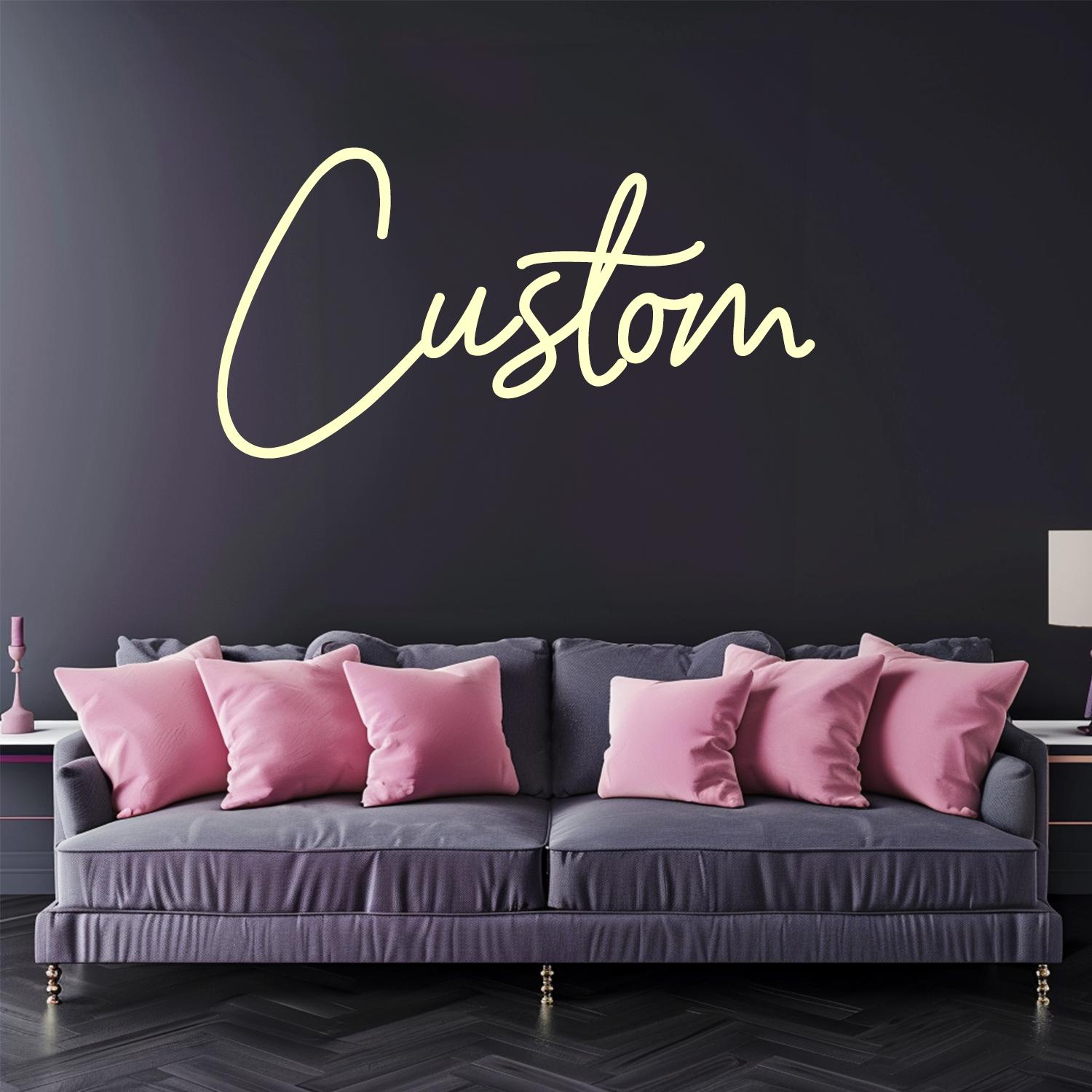 Customizable Led Name Sign Gift for Kid Custom Name Signs Teenage Gift Neon Sign for Wall Decor Bedroom Decor Personalized Gifts 1 line 20cm 3 letter
Customizable Led Name Sign Gift for Kid Custom Name Signs Teenage Gift Neon Sign for Wall Decor Bedroom Decor Personalized Gifts 1 line 20cm 3 letter