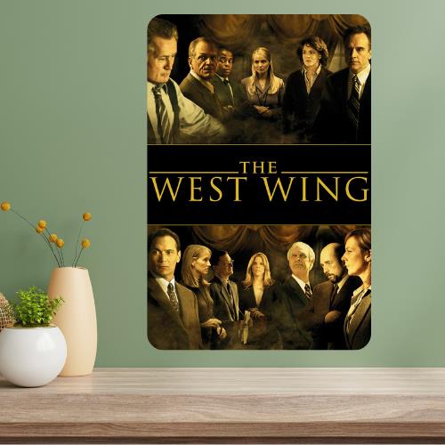 West Wing Classic TV Show Metal Poster Sign 20x30cm(7.8x11.8inch)
West Wing Classic TV Show Metal Poster Sign 20x30cm(7.8x11.8inch)