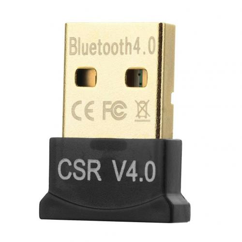 Mini 4.0 USB Bluetooth Audio Adapter Receiver for Laptop Windows 8/10 Mac Linux Mouse чорний
Mini 4.0 USB Bluetooth Audio Adapter Receiver for Laptop Windows 8/10 Mac Linux Mouse чорний