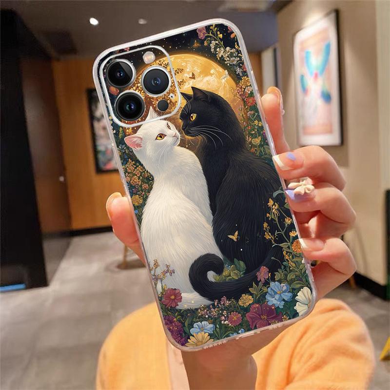 Phone Case For iPhone 17 Pro Max Air 16 15 14 13 Pro Max 15 16 Pro 15Plus Moon Cat Silicone Cover iphone 16
Phone Case For iPhone 17 Pro Max Air 16 15 14 13 Pro Max 15 16 Pro 15Plus Moon Cat Silicone Cover iphone 16
