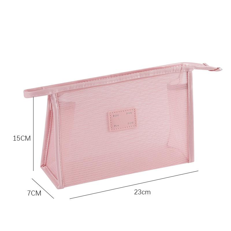 1PCS New Style Mesh Breathable Cosmetic Bag for Women Girl Large Capacity Makeup Case Transparent Travel Toiletries Pouch
1PCS New Style Mesh Breathable Cosmetic Bag for Women Girl Large Capacity Makeup Case Transparent Travel Toiletries Pouch