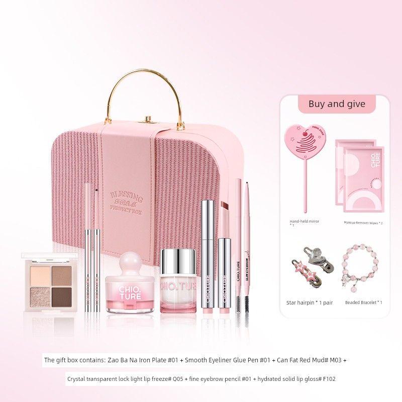 CHIOTURE Gift Box Gift Birthday Cosmetics Makeup Set Official Authentic Products Makeup Beginner Beauty Festival Gift Section 01
CHIOTURE Gift Box Gift Birthday Cosmetics Makeup Set Official Authentic Products Makeup Beginner Beauty Festival Gift Section 01