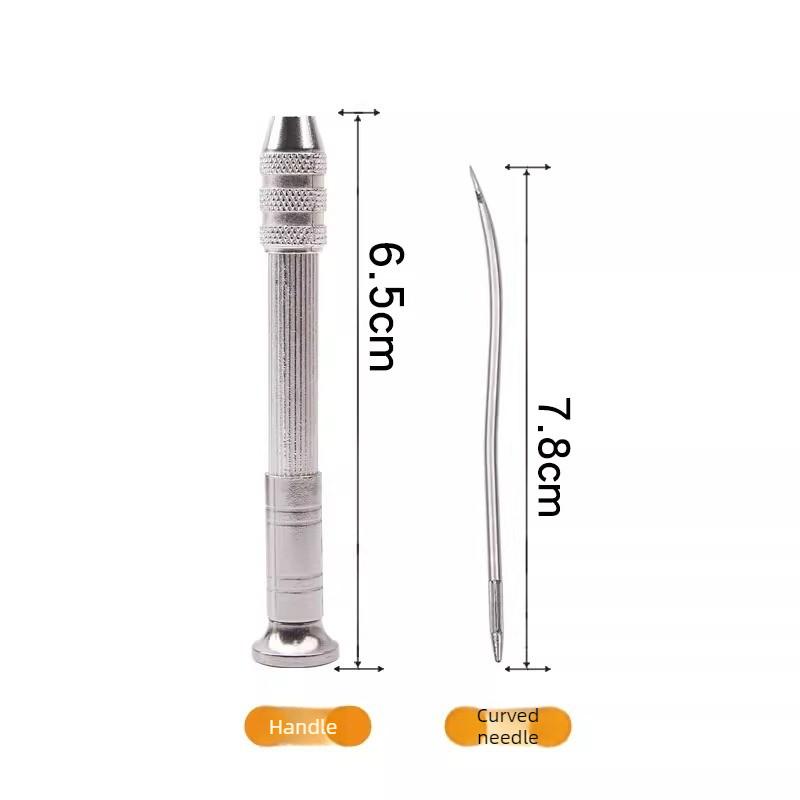 BEPAN Stainless Steel Awl Shoe Repair Tool Hook Needle Handmade Sole Punch Needle Mending Tools Household Goods
BEPAN Stainless Steel Awl Shoe Repair Tool Hook Needle Handmade Sole Punch Needle Mending Tools Household Goods
