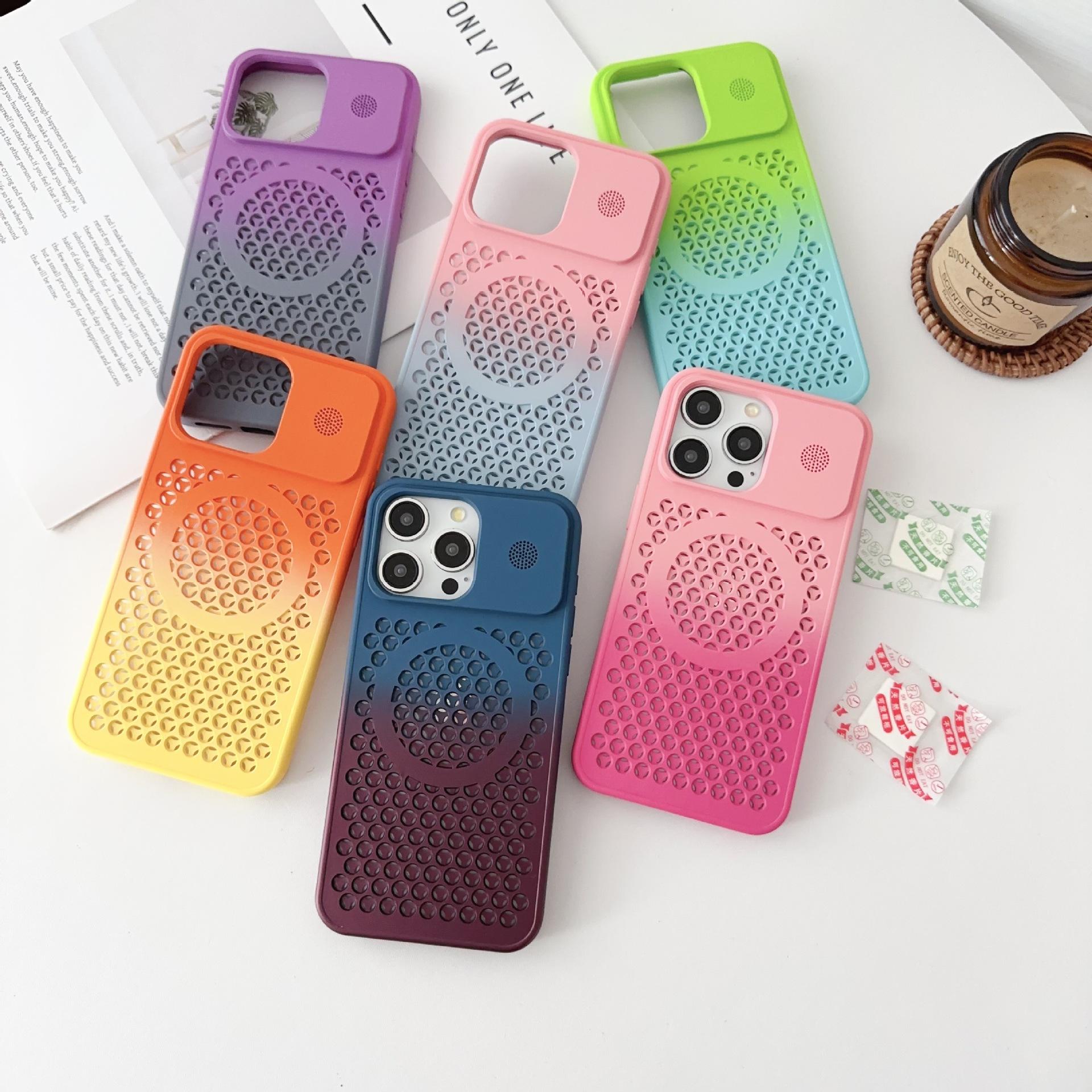 The Aromatherapy Gradient Honeycomb Heat Dissipation Is Suitable for Apple 15ProMax Phone Cases and IPhone14 Magnetic Protective Cases Apple 15/14/13
The Aromatherapy Gradient Honeycomb Heat Dissipation Is Suitable for Apple 15ProMax Phone Cases and IPhone14 Magnetic Protective Cases Apple 15/14/13