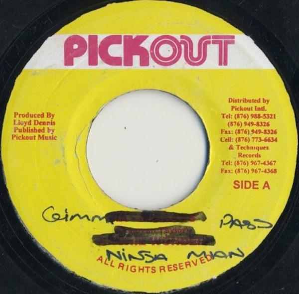 7-дюймовая пластинка NINJAMAN - Gimme Pass NONE Pickout Jamaica Reggae, Ska & Dub Used
7-дюймовая пластинка NINJAMAN - Gimme Pass NONE Pickout Jamaica Reggae, Ska & Dub Used