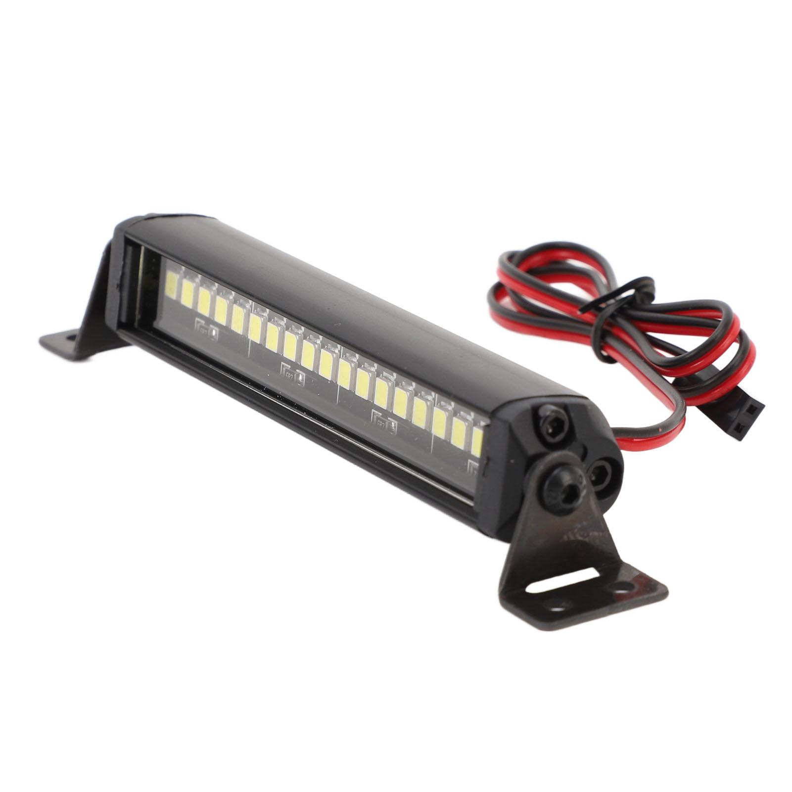 Light Bar 20 LEDs High Brightness Aluminum Single Row Simulated Roof Light for 1/10 RC Crawler Car
Light Bar 20 LEDs High Brightness Aluminum Single Row Simulated Roof Light for 1/10 RC Crawler Car