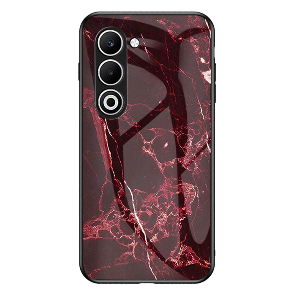 Для Oppo A5 5G Чохол Мармуровий візерунок Загартоване скло+ПК+ТПУ Захисна кришка для телефону Blood Red Marble
Для Oppo A5 5G Чохол Мармуровий візерунок Загартоване скло+ПК+ТПУ Захисна кришка для телефону Blood Red Marble